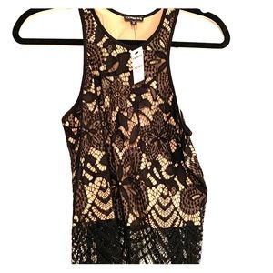 NWT Express lace top